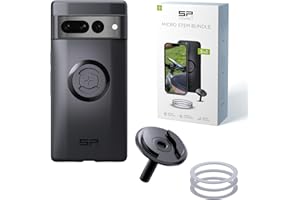 SP CONNECT Micro Stem Bundle | SPC+ | für Google Pixel 7 Pro | Handy Halterung für den fahrradlenker | Smartphone Halterung Fahrrad | | handyhalter
