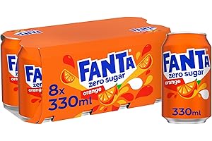 Fanta Orange Zero 8 x 330 ml