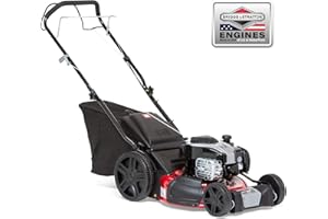 Sprint 460SPX cortacésped de Gasolina autopropulsado de Empuje de 18"/46 cm con Motor Briggs & Stratton 575EX Series con ReadyStart, Rojo Oscuro