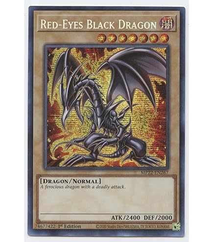 Red-Eyes Black Dragon - MAGO-EN003 - Premium Gold Rare - 1st