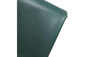 MUYUNXI Similicuir Tissu Doux en Cuir pour Meubles Voitures CanapéS Chaises Sacs DIY à La Main 160 Cm De Large Vendu Au Mètre(Color:Vert foncé)