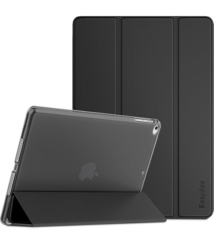 EasyAcc Cover Custodia Compatibile con iPad 9.7 2018 6a Generazione/2017 iPad 5a Generazione – Smart Cover Stand Ultral Leggero Slim con Cover Posteriore Traslucida Smerigliata per iPad 9,7 pollici