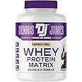 Dennis James Signature Series Whey Protein Matrix | Chocolate Fudge Flavor | 5 lbs (2268g) - 81 Servings | Premium Matrix for Ultimate Muscle Nutrition