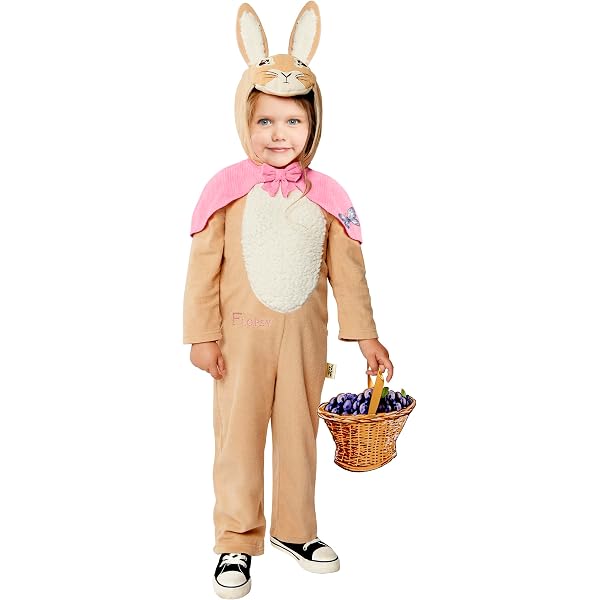 Smiffys Peter Rabbit, Cottontail Deluxe Costume, Yellow with Dress &  Attached Character Hood, Officially Licensed Peter Rabbit TV Fancy Dress,  Child Dress Up Costumes : Amazon.co.uk: Toys & Games