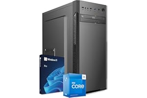 ROMAGNA COMPUTER PC Fisso Completo - Computer Desktop Intel Core i5-14400 • RAM 32GB DDR4 • SSD 1TB NVMe M.2 • Grafica Intel UHD 730 • Wi-Fi AC e Bluetooth • Masterizzatore DVD • HDMI • USB 3.0 • Windows 11 Pro