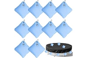 CHENBOOW Poolabdeckung Gewichte Wassersack,10 Stück Pool-Wasserbeutel,Pool Beschwerungssack,Winter Pool Abdeckplane Beschwerungssack,Hängetasche für Schwimmbadabdeckungen,für Poolabdeckung Winter