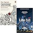 Our Mathematical Universe & Life 3.0 Being Human in the Age of Artificial Intelligence By Max Tegmark 2 Books Collection Set