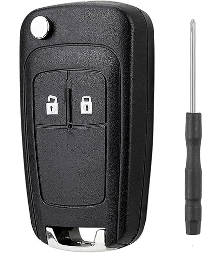 thumbnail image 2 of 3-Button Flip Key Fob Case Shell For Vauxhall Opel Astra J GTC Insignia – Black 2 of 5