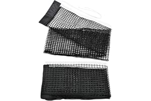 SDFAA 2 Piezas Redes de Tenis para Mesa, Red de Tenis de Mesa Portátil, Red de Mesa de Repuesto, Red de Tenis de Mesa de Repuesto Impermeable Plegable Duradera, para Exterior, Mesa de Interior