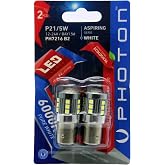 Photon P21/5W LED Oto Ampul, Beyaz, 2 Adet