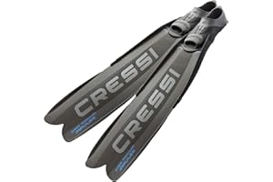 Cressi Aletas de impulso modulares Gara para el apogeo con cuchillas intercambiables, diseñadas y fabricadas en Italia