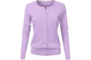 CHENSIYU Strickjacke Damen Cardigan Elegant Einfarbig Kurz Strickmantel Pullover Herbst Winter Strickpullover Jacke mit Knopf