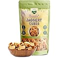 Danodia Foods Organic Brown Jaggery Cubes/Blocks 0.9 Pounds, Natural Sugarcane Sweetener, Ideal For Tea, Milk, Pudding, Etc (No Additives, No Anticaking Agent), 450Gram