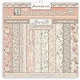 Stamperia International Stamperia-Scrapbooking Pad-You and Me-Backgrounds, White, OSFA