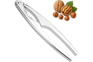 Welsberg Nutcracker for Walnuts, Metal Nut Opener, Hazelnut Cracker with Ergonomic Handle, Nutcracker for All Types of Nuts, Lobster Cracker, Crab Cracker