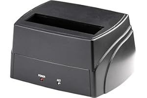 ‎XYSTEC Xystec Festplatten Adapter: USB-3.0-Dockingstation für alle SATA-Festplatten mit 2,5" und 3,5" (Festplatten Docking, SATA Adapter, Externes Festplattengehäuse)