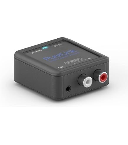 FeinTech VAX00102 HDMI 2.0 Audio Extractor, ARC 4K HDR Black - Converters - Ma