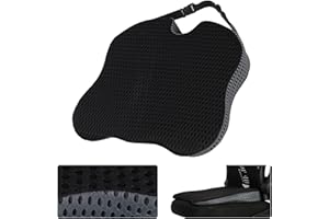 GURYON Seat Wedge Cushion with Washable Cover for Sciatica Coccyx Tailbone Hip Posture Correction, Lumbar Support Pads Back Pain Relief Breathable Seat Cushion for Car Driver Seat, Office Chair, Wheelchair