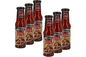 EXOTIC FOOD Lot 6x Sauce piment doux - Flacon 250ml