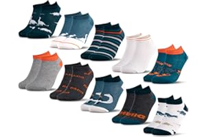 Occulto Calzini Corti Motivo Bambino e Bambina Pacco da 10 (modello: Motivo)