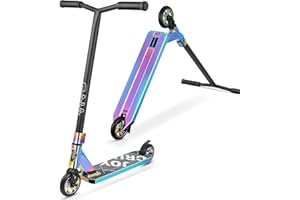 Joycruise Patinete para niños a partir de 8 años y adultos, patinete con dirección de 360 °, patinete de 110 mm, ruedas de aluminio Core robusto, patinete de patinaje