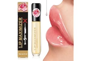 ZANLION Cozzo Lip Plumper, Kiss Beauty Lip Maximizer, Cozzo Vitamin E Lip Plumping Serum Instant Lip Filler Test, Lip Repairing Reduce Lip Fine Lines, Enhances Plump Gloss (1 Pc)