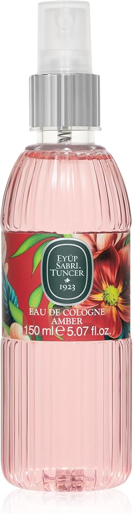 Eyüp Sabri Tuncer Amber Kolonyasi Silindir Pet Şişe Sprey (150 ml)