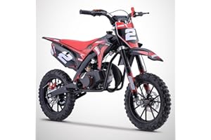 NEW MOTORZ Mini Cross ORION 49 / Mini Moto Enfant 50cc / Rouge