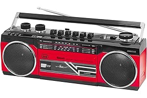 Trevi 0RR50102 Radio USB Rouge