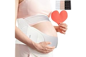 GECONLE Ceinture Grossesse Ceinture de maternité Lombaire Dos Abdominal Support pour Femme Enceinte SPD & PGP