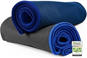 ‎NIRVANASHAPE NirvanaShape 1x Kühlendes Handtuch - Mikrofaser Kühltuch als Sporthandtuch für Fitness, Yoga, Sport, Golf - Ice Towel Handtuch mit Kühlfunktion