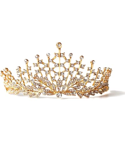 Corona Perle Nere, Accessori Strega Da Donna, Corona Cigno Nero, Corona