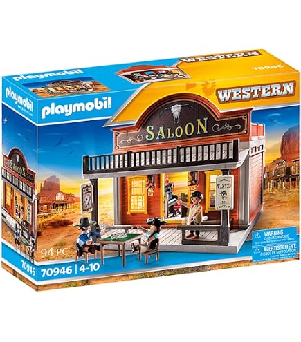 Figurines Playmobil Western – Cowboy, Bandit, Shériff, Lot D’occasion