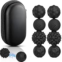 6 Stuks - Magnetische Balletjes - Magneetballetjes - Magnetic Balls Fidget Toys Voor Volwassenen Met Opbergetui Paars