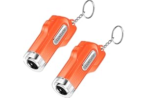 Luxtude 2-in-1 Car Window Breaker and Seatbelt Cutter, Emergency Keychain Car Escape Tool & Car Glass Breaker, Car Safety Hammer Automotive Life Safety Tools Kit, Window Breaker Keyring for Underwater