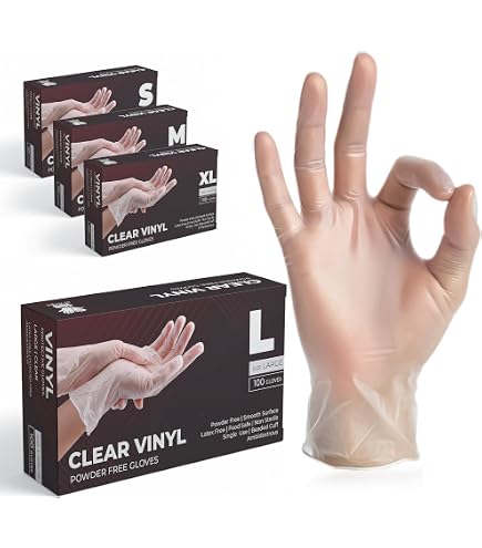 Dahlhausen VINYL Handschuhe ungepudert Gr.M 100 St Gewerbe, Industrie & Wissenschaft