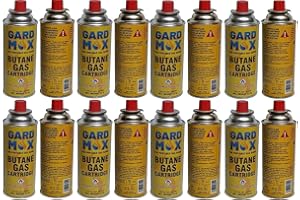 KITCHENSMART HS Butane Gas Bottles Canisters For Portable Stove Cookers Grill Heaters Weed Wands Cooking Gear Cookware Camping Utensils Supplies Kitchen Grills BBQ Essentials Campfire Set Kit Hiking (2 Gas)