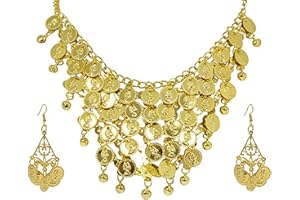 PPX Belly Dance Belt Scarf Hip, one size, Metal