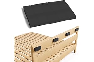 Mrltau 20 Pcs Écarteurs Mousse Eva Mur, Autocollant Protection Mur Lit, Protection Poignée Porte, Accessoires Lit, Butoir Porte, Butoirs Lit, Butoirs Tête De Lit pour Mur (Noir)