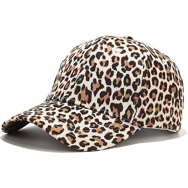 Casquette De Baseball Hiver Léopard Avec Oreilles De Lapin - Style Tendance Et Chaud Pour Femmes - 5