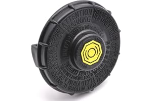 HAOTOM Brake Master Cylinder Tank Reservoir Cap Spare Parts Accessories Compatible For Honda 46662-SLE-J01 46662-SDC-A02 46662-S8A-003 Black