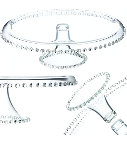 Taartschaal op voet paars - h11xd28cm kopen? Servies Taartschaal op voet paars - h11xd28cm kopen? Servies