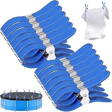 10x Tente Clip Camping Tente Pince Attaches Extérieures Accessoires