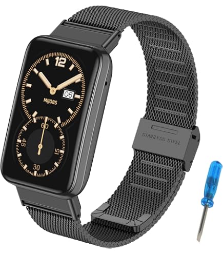 Cinturino Di Ricambio Per Xiaomi Mi Band 2 - Nero, Elastico Con Fibbia In Metallo, Regolabile