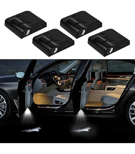 Luci LED Logo Per Portiere Auto - Proiettore Peugeot 206-607, Plug & Play, Impermeabile IP68 - Foto 7