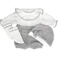 Vêtements Pour Poupée 50-55 Cm – Tenue Petit Ours Rose, Coton Doux – Cadeau Pour Filles, Compatible New Born Baby - 9