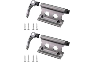 QWORK® 2 Piezas Soporte de Horquilla de Bicicleta, liberación rápida de aleación de Aluminio, para camión, SUV y Remolque