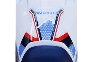 labelbike - Naklejka 3D Tank Pad Motocyklowa Dekoracja i Ochrona z Oficjalną Licencją Honda w Żywicy Kompatybilna z Honda Transalp 2023