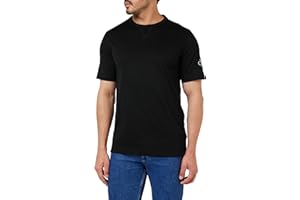 Calvin Klein Uomo T-Shirt Maniche Corte Badge Regular Tee Scollo Rotondo