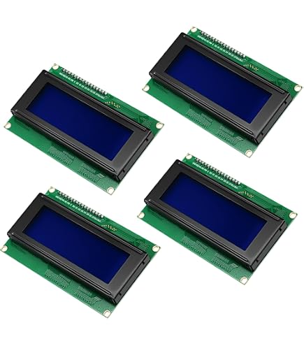 LCD2004 + I2C LCD2004 20x4 2004A Blu Verde Carattere Schermo LCD IIC Modulo Adattatore Interfaccia Seriale Per Arduino - 8